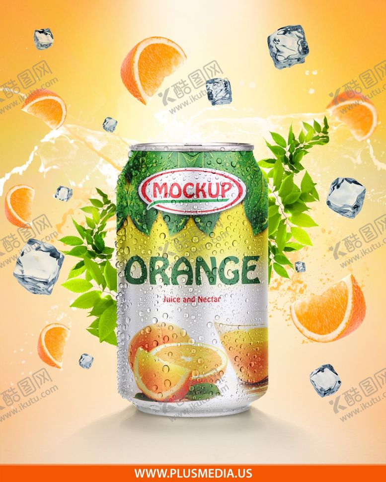 编号：27539009201431366741【酷图网】源文件下载-易拉罐包装效果样机