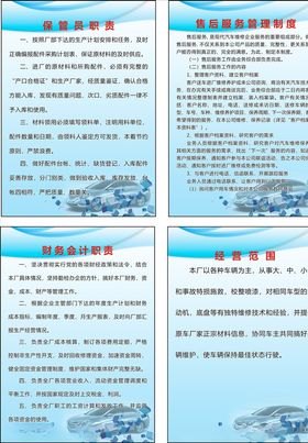 安全生产制度牌