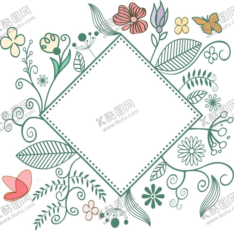 编号：35232309191529506104【酷图网】源文件下载-花边素材