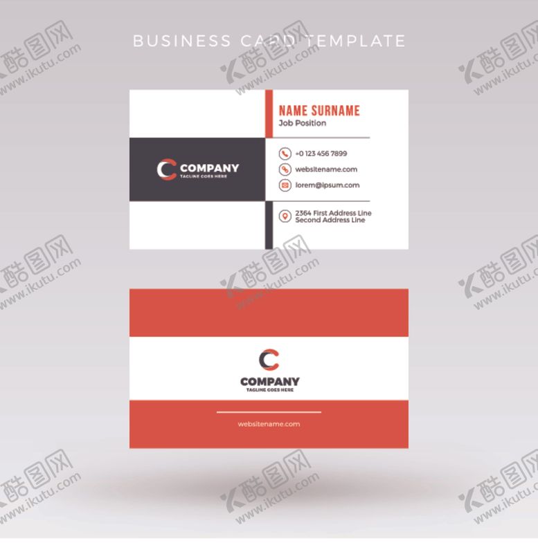 编号：83106006232105479724【酷图网】源文件下载-名片设计