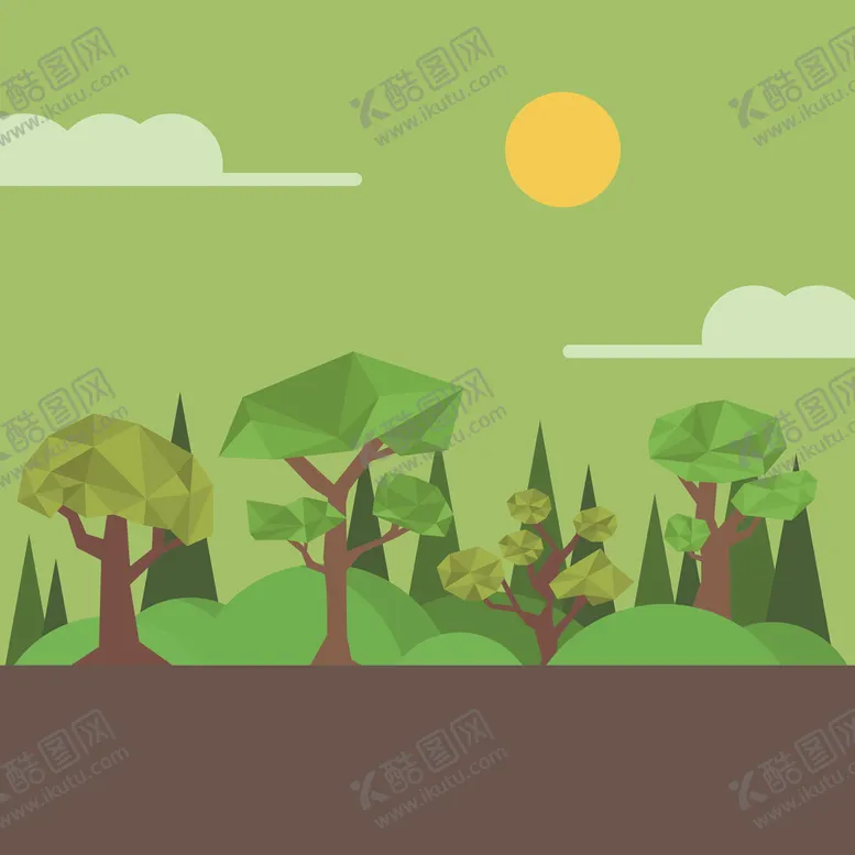 编号：14260406280118268414【酷图网】源文件下载-风景插画