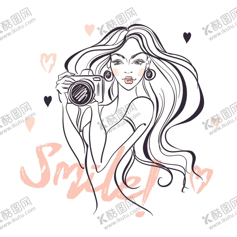 编号：40380406252257409399【酷图网】源文件下载-女性插画