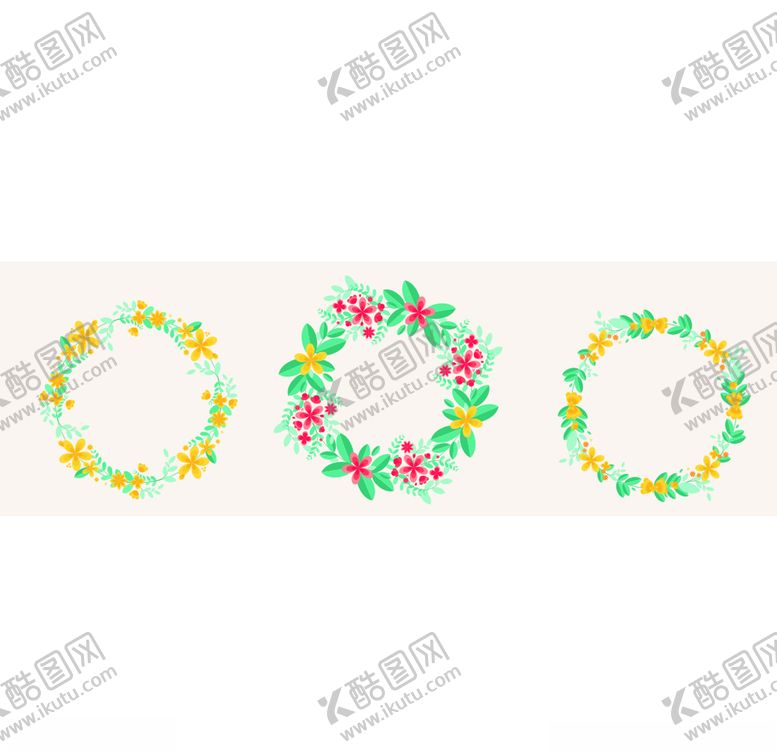 编号：76231910020631271457【酷图网】源文件下载-婚礼花环