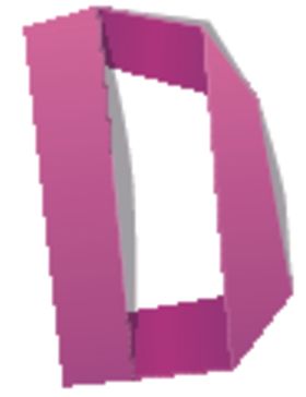 字母D