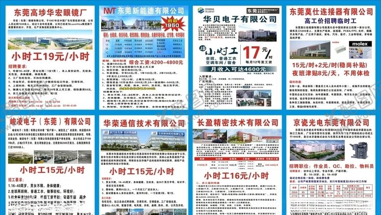 编号：77581110210949423619【酷图网】源文件下载-招工工厂直招新能德华宏眼