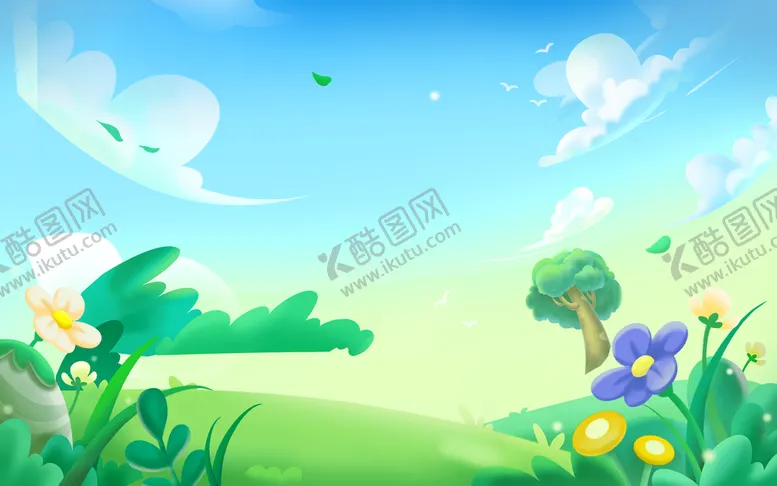 编号：72537710171222064517【酷图网】源文件下载-夏天蓝天白云背景