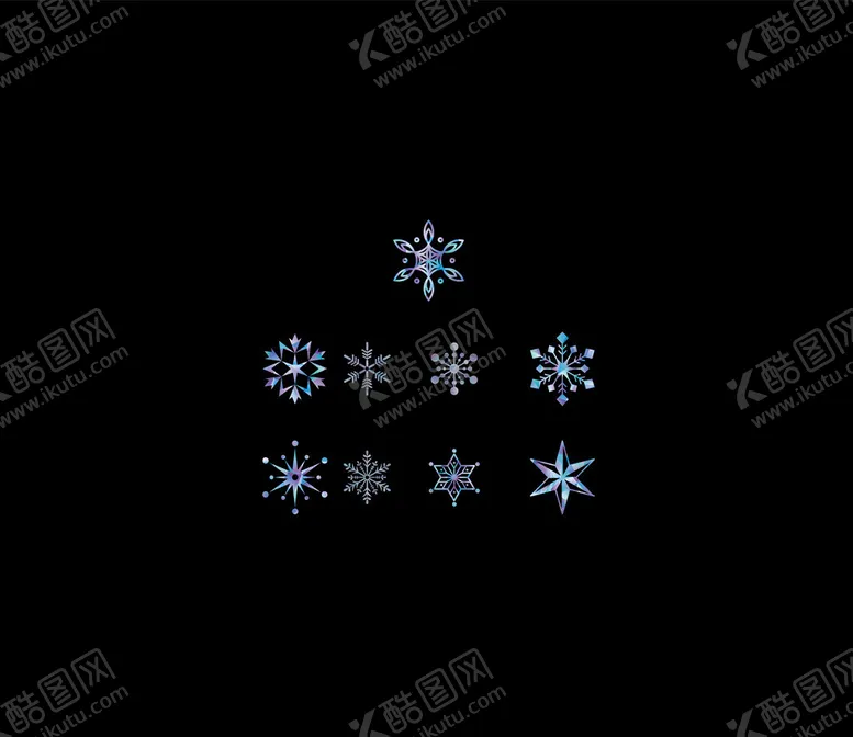 编号：18151501191708462937【酷图网】源文件下载-雪花