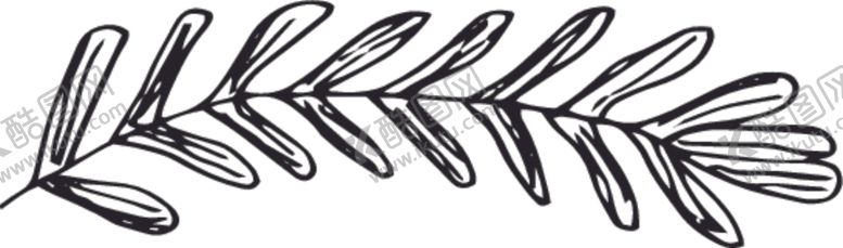 编号：95793509161043061719【酷图网】源文件下载-手绘花卉元素