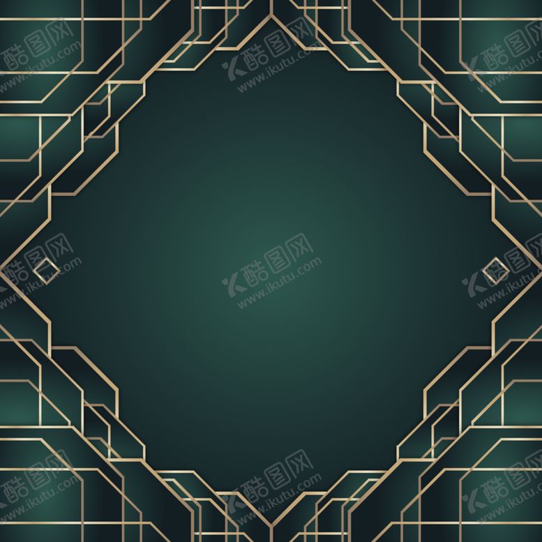 编号：64673012291928445296【酷图网】源文件下载-金色花纹黑色背景