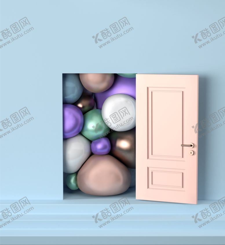 编号：86417410061742505402【酷图网】源文件下载-气球立体圆球创意海报