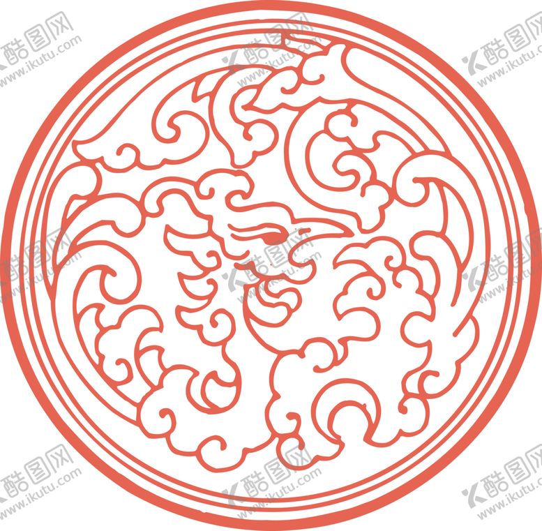 编号：67739305082226453327【酷图网】源文件下载-中式传统图案花纹矢量