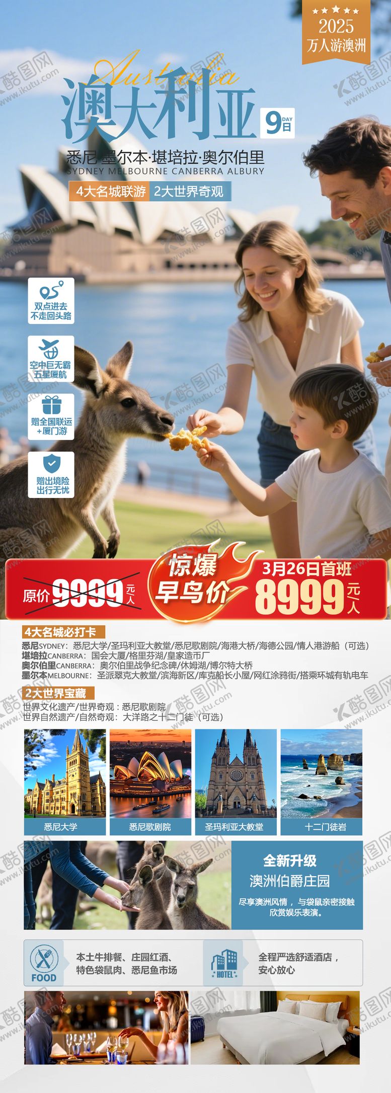 编号：89161901280045029468【酷图网】源文件下载-澳大利亚旅游海报