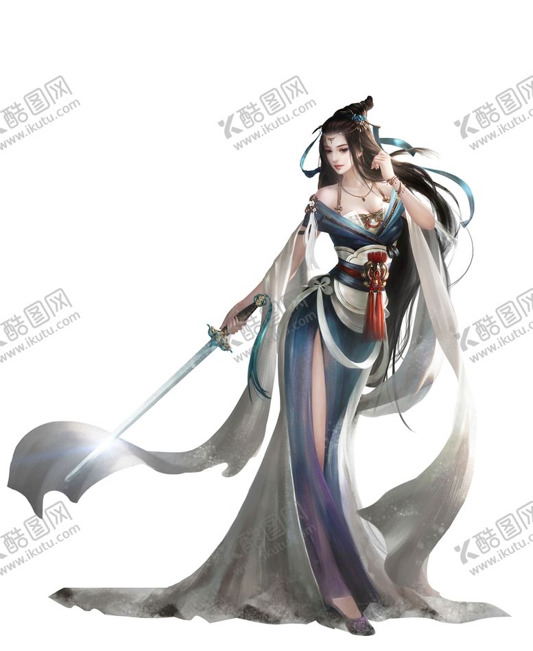 编号：74190609212137099865【酷图网】源文件下载-游戏古装美女