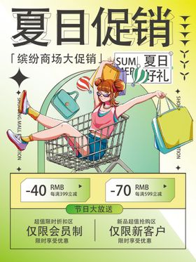 夏日促销 优惠活动 新品抢鲜