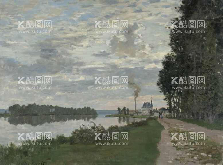 编号：24743812030850232316【酷图网】源文件下载-莫奈油画作品