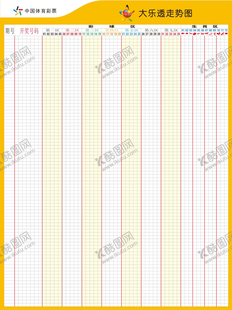 编号：88941009202120165111【酷图网】源文件下载-大乐透走势