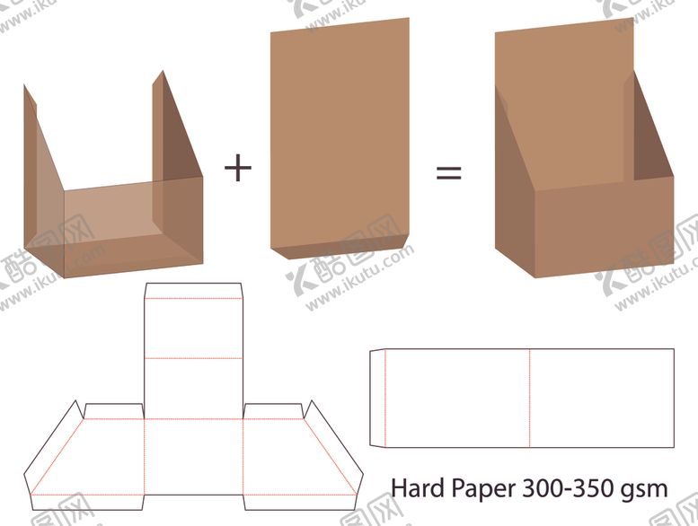 编号：91976810051151406779【酷图网】源文件下载-纸质包装盒刀模设计图