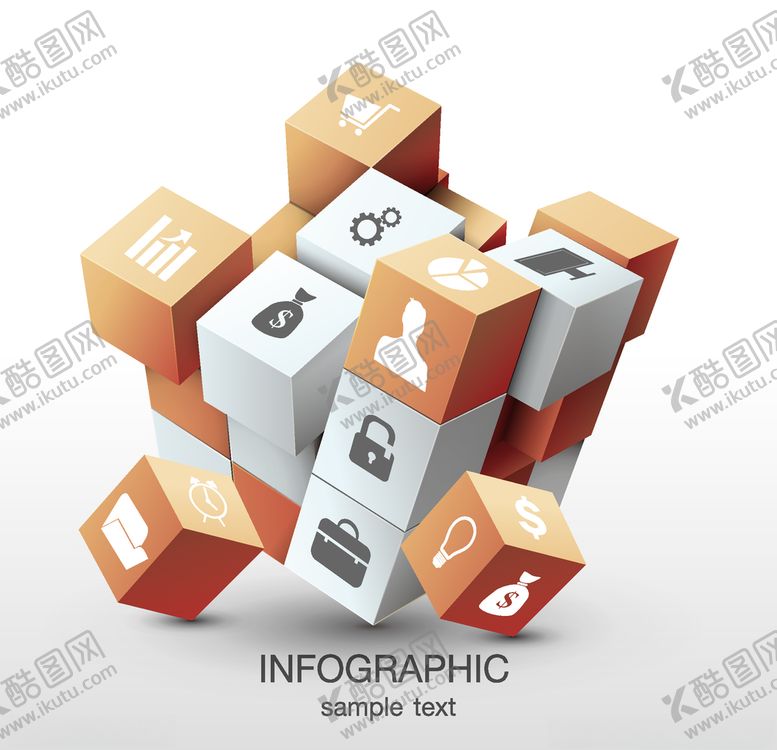 编号：80012309290346071351【酷图网】源文件下载-创意立体元素