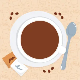 咖啡美式杯饮品摩卡