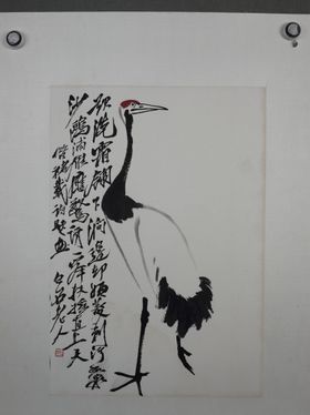 齐白石国画装饰水墨工笔山水