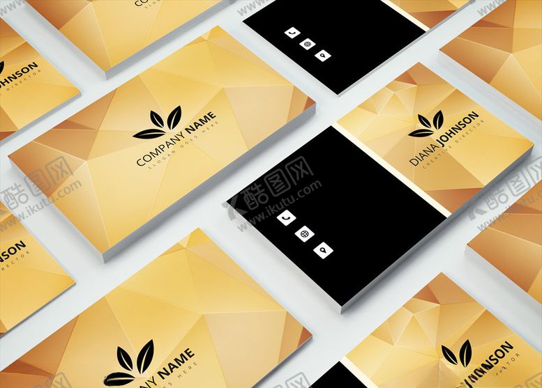 编号：76094610281757071702【酷图网】源文件下载-矢量名片模板