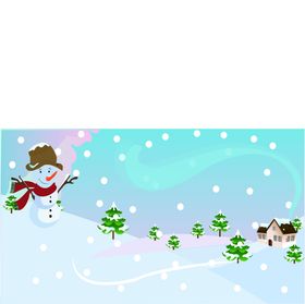 编号：94632809240557497615【酷图网】源文件下载-雪花 雪人