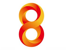 数字8标数字8阿拉伯数字8