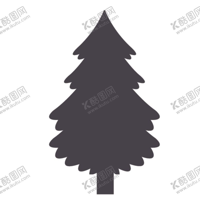 编号：15393409272106061221【酷图网】源文件下载-植物树木剪影