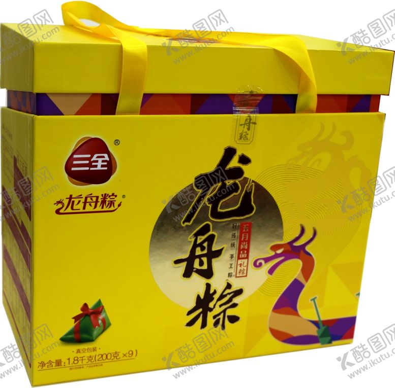 编号：81642710101849574806【酷图网】源文件下载-三全龙舟粽