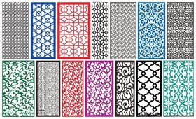 窗花镂空花纹屏风隔断雕花