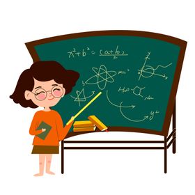 卡通学生素材