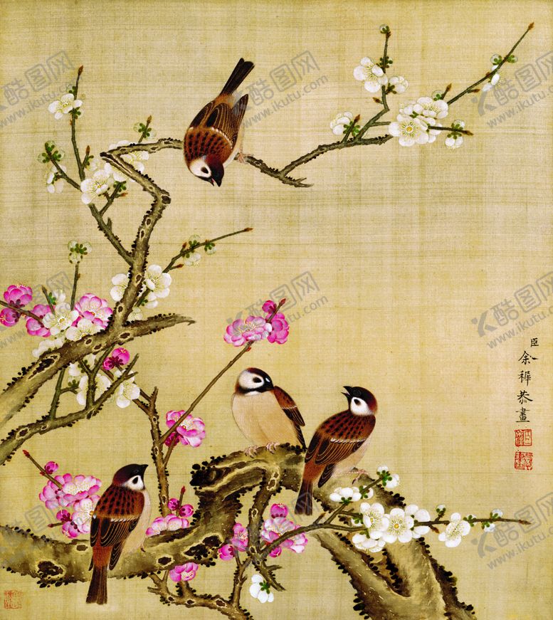 编号：89605709281959541263【酷图网】源文件下载-工笔画  