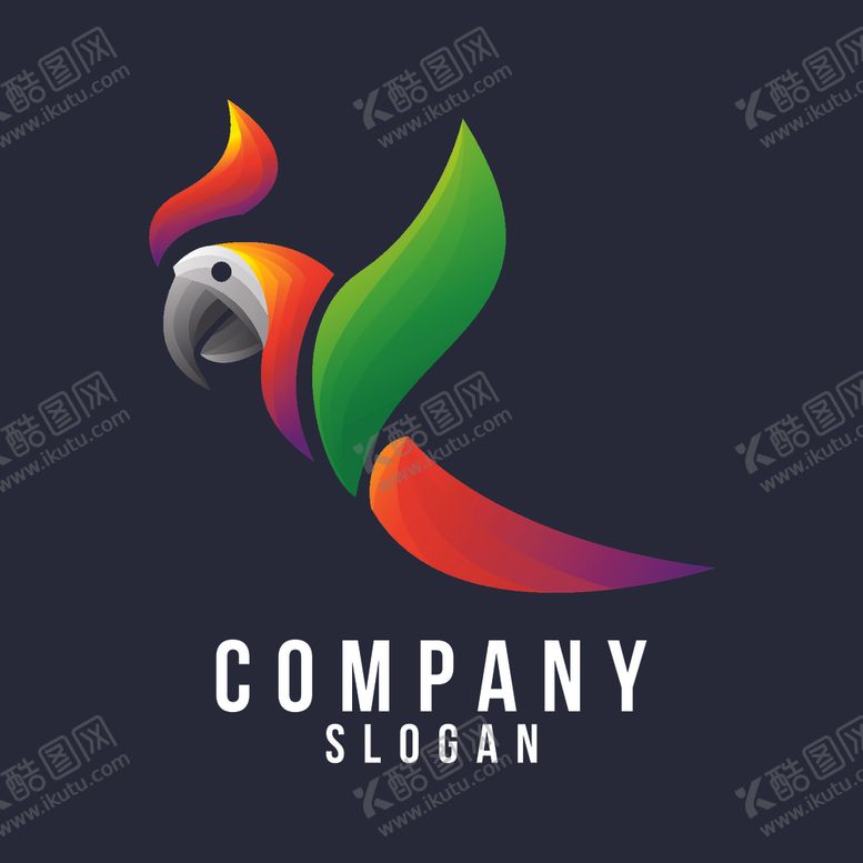 编号：77594310061510392119【酷图网】源文件下载-禽类LOGO标志