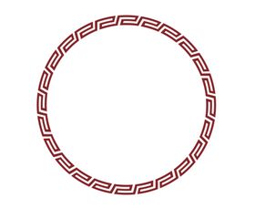 圆形边框
