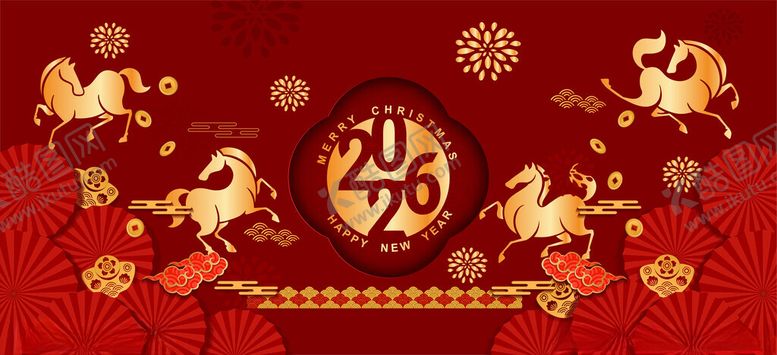 编号：73278404030507085418【酷图网】源文件下载-马年背景