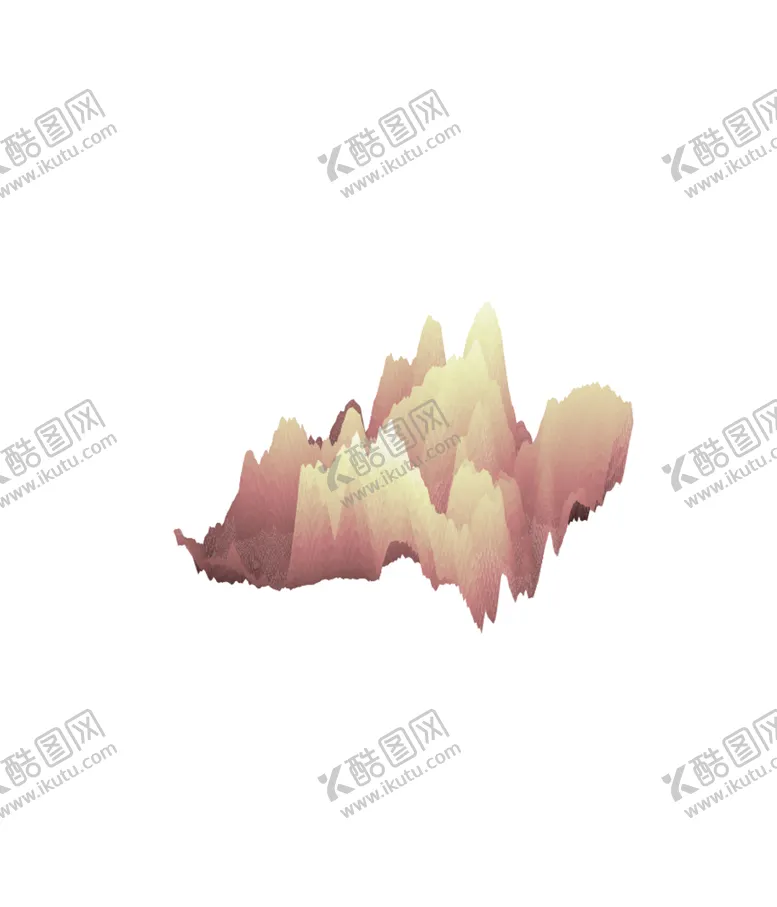 编号：39816306242358295409【酷图网】源文件下载-抽象山峰