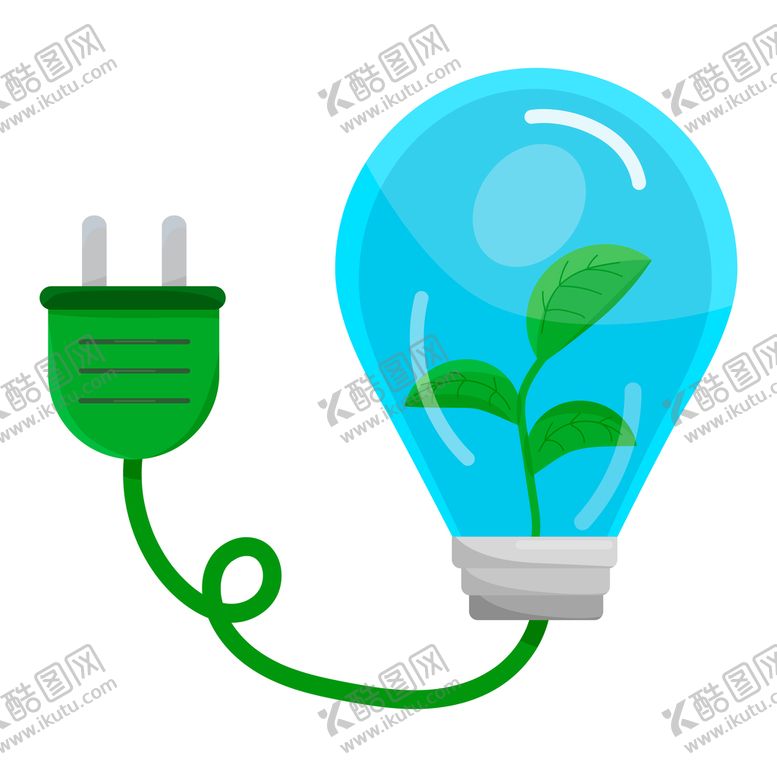 编号：98712310041151156204【酷图网】源文件下载-节能绿色灯泡