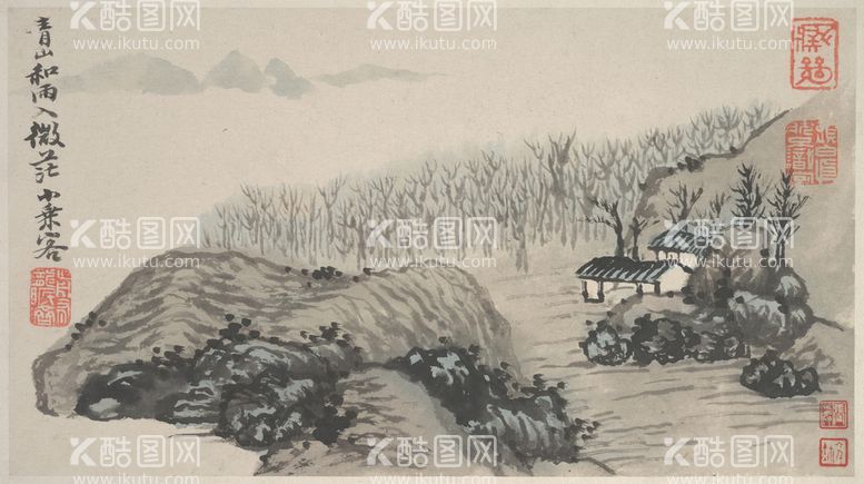 编号：92939811190827338807【酷图网】源文件下载-山水画  