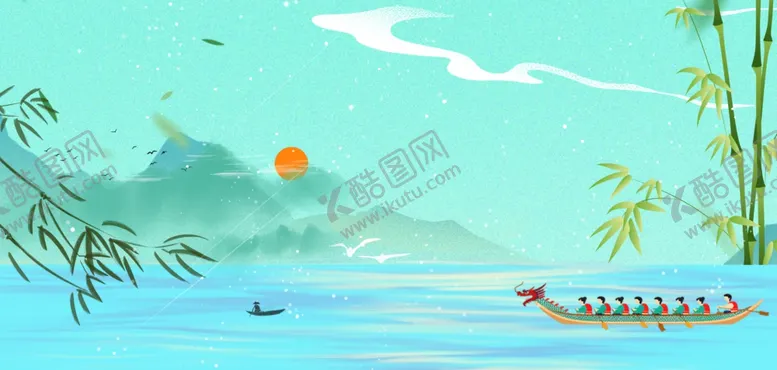 编号：72636501311609097121【酷图网】源文件下载-端午节插画设计