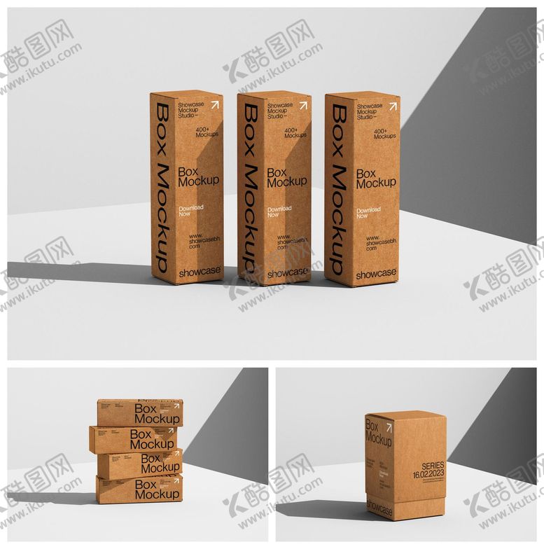 编号：62598803061417546575【酷图网】源文件下载-立体方盒包装样机