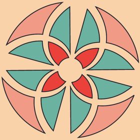 波西米亚风格花纹图案
