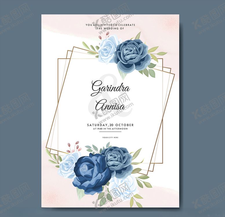 编号：94007810281941555210【酷图网】源文件下载-婚礼请柬