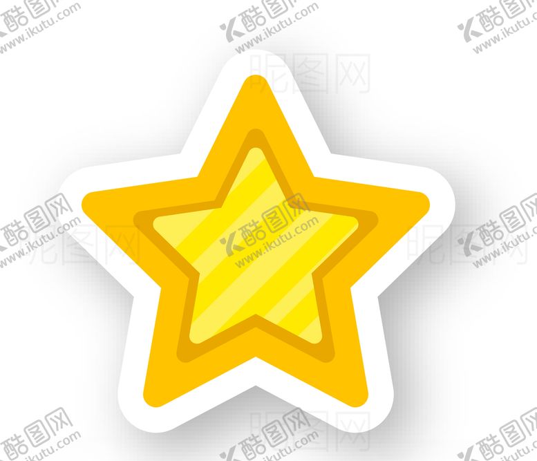 编号：57606706250856148194【酷图网】源文件下载-五角星贴纸