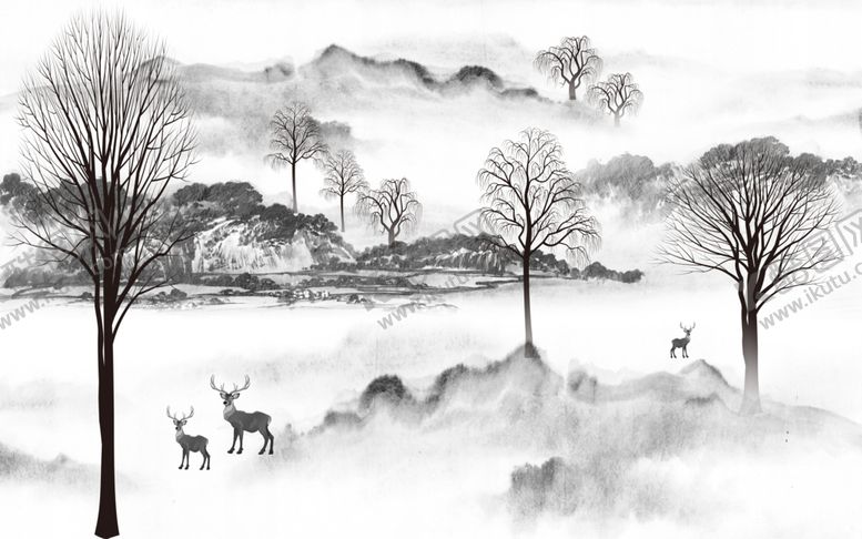 编号：44701207062347106771【酷图网】源文件下载-背景墙装饰画