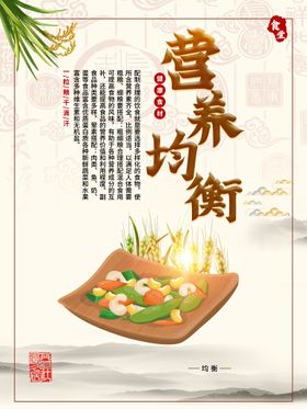 营养均衡 食物金字塔