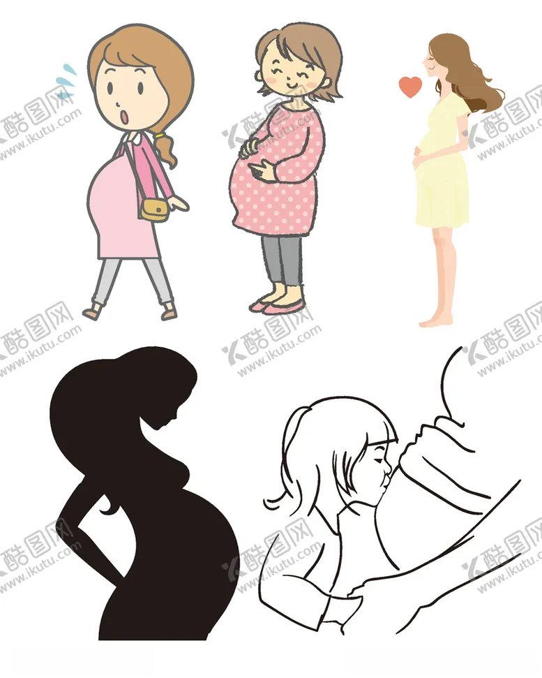 编号：81701104182231307263【酷图网】源文件下载-怀孕妈妈