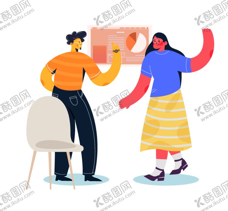 编号：10986512080312414803【酷图网】源文件下载-团队插画