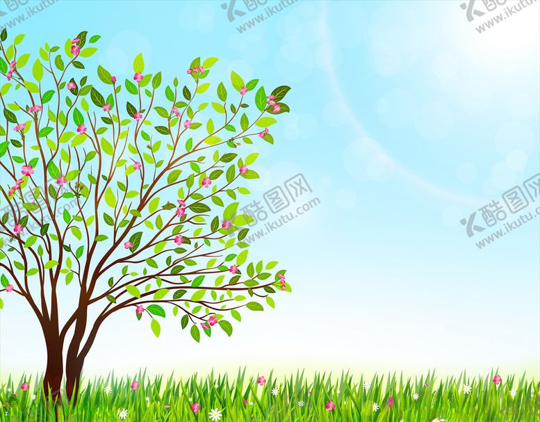 编号：77702610050339134861【酷图网】源文件下载-春天背景