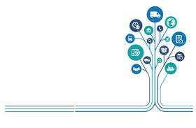 创意智慧树科技树PNG素材