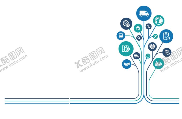 编号：23731409151525185149【酷图网】源文件下载-创意智慧树科技树PNG素材